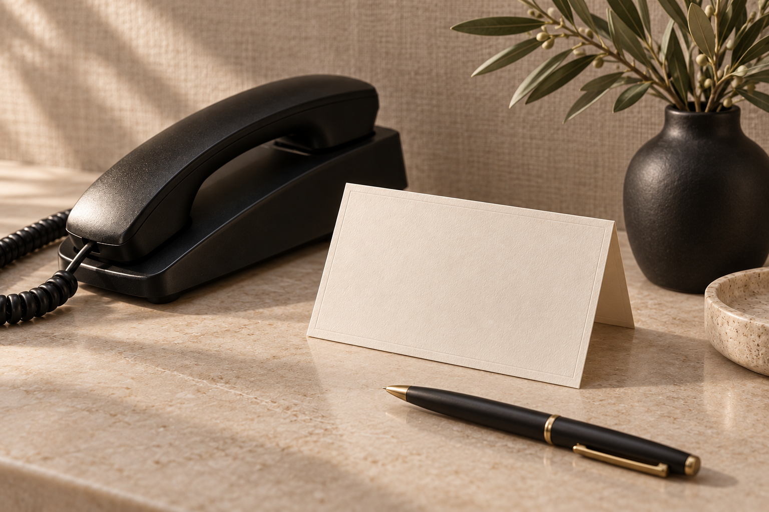 Redaktionelle Illustration der Gästebetreuung